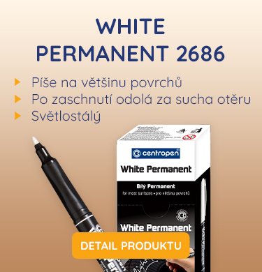 WHITE PERMANENT 2686