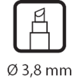 klínový hrot 3,8mm