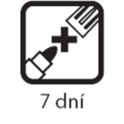 nevysychavý inkoust (7 dní)