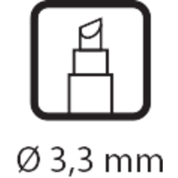 klínový hrot 3,3mm