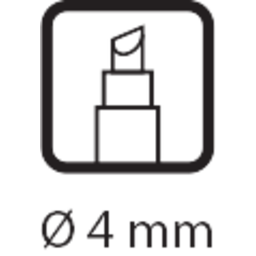 klínový hrot 4mm