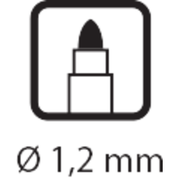 válcový hrot 1,2mm