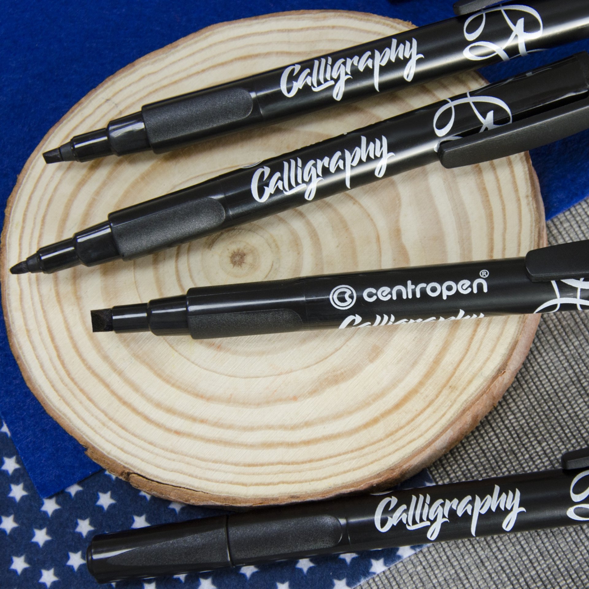 Centropen calligraphy markers 8772 set 4pcs