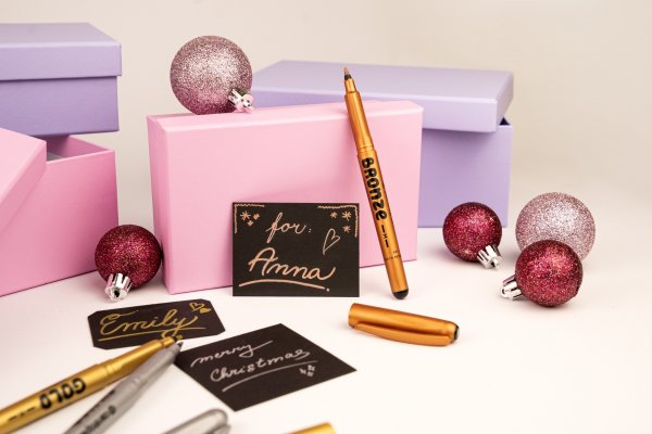 МАРКЕР GOLD & SILVER & BRONZE 2670 M (ЗОЛОТОЙ И СЕРЕБРЯНЫЙ)