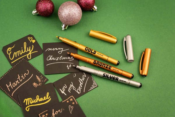 МАРКЕР GOLD & SILVER & BRONZE 2670 M (ЗОЛОТОЙ И СЕРЕБРЯНЫЙ)