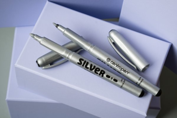 МАРКЕР GOLD & SILVER & BRONZE 2690 B (ЗОЛОТОЙ И СЕРЕБРЯНЫЙ)