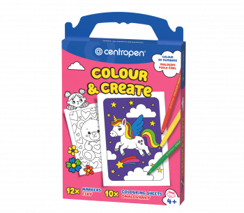 COLOUR & CREATE – Malen nach Zahlen – Mädchen 9350