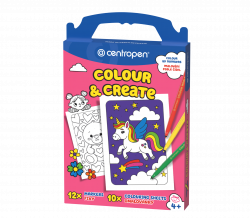 COLOUR & CREATE – Malen nach Zahlen – Mädchen 9350